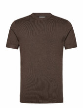 Eco Vero S/s O-neck Tee Lindbergh Brown
