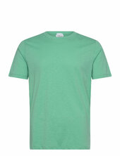 Organic Slub Yarn O-neck Tee S/s Lindbergh Green