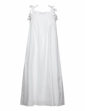 Clianta Christine Dress Bruuns Bazaar White