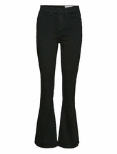 Nmsallie Hw Flare Jean Vi023bl Fwd Noos Noisy May Black