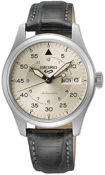 Seiko 5 Sports Herreur Srpj87k1 Beige/læder Ø36.4 Mm