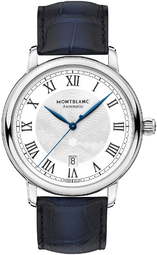 Montblanc Herreur 119956 Star Sølvfarvet/læder Ø42 Mm