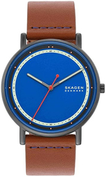 Skagen Herreur Skw6899 Signatur Blå/læder Ø40 Mm