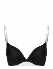 Transparent Back Bra Pp Push Hunkemöller Black