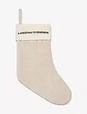 Christmas Stocking Humdakin Beige