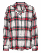 Twill Long-sleeved Pyjama Top Hunkemöller Red