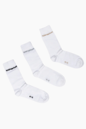 Jet Socks 3 Pack - White - H2o Fagerholt - Mønstret 40-42