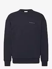 Loose Fit Sweat Owl Chill Camp Prin Knowledge Cotton Apparel Navy