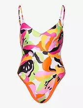 Rio V Neck Piece Seafolly Patterned