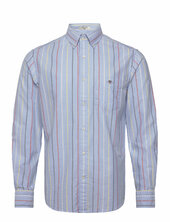 Reg Classic Oxford Multi Str Shirt Gant Blue