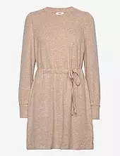 Dresses Knitted Edc By Esprit Beige