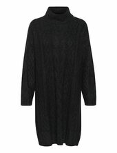Crcabin Knit Dress - Mollie Fit Cream Black
