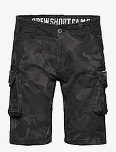 Crew Short Camo Alpha Industries Black