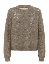 Cuosana Kimmy Bling Pullover Culture Beige