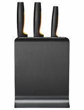 Fiskars Ff Knife Block Plastic 3 Knives Fiskars Black