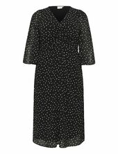 Kcsallie Dress Kaffe Curve Black