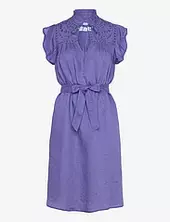 Msalaya Knee Length Dress Minus Blue