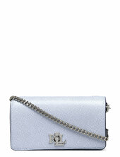 Crosshatch Crossbody Turn-lock Tech Case Lauren Ralph Lauren Blue