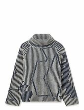 Mmhelna Ikat Rollneck Knit Mos Mosh Grey