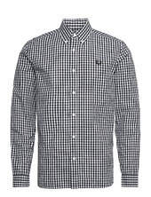 Gingham Shirt Fred Perry Black