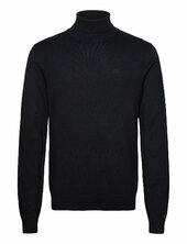 Ecovero L/s Roll Neck Knit Lindbergh Black