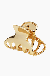 Glossy Hair Claw - Golden - Sui Ava - Guld One Size