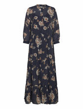 Neell Maxi Dress Ls Lollys Laundry Navy
