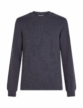 Badge Waffle Ls Tee Calvin Klein Jeans Navy