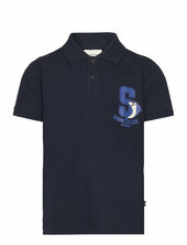 Printed Polo Shirt Tom Tailor Navy