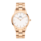 Daniel Wellington Dw Watch Iconic Link 28mm Rose Gold