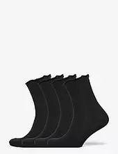 Rhatlanta Socks - 4-pack Rosemunde Black