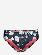 Flowerfestival Ruchedsideretro Seafolly Blue