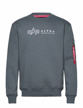 Alpha Label Sweater Alpha Industries Grey