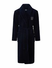 Lesley Fleece Robe Lexington Home Navy