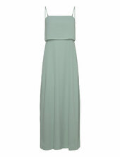 Vimilina Strap Maxi Dress - Noos Vila Green