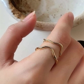 Dionysus Ring I Forgyldt Sterlingsølv