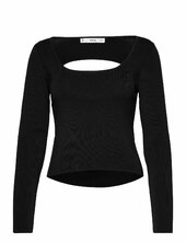 Open-back Sweater Mango Black