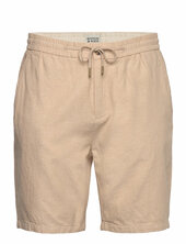 Seasonal Core - Fave Cotton/linen Twill Bermuda Scotch & Soda Beige