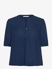 Printed Short Sleeve Top Scotch & Soda Navy