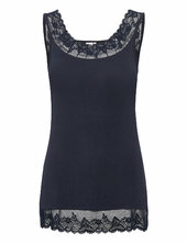 Florence Top Cream Navy