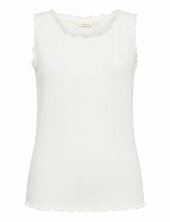 Crribba Top Cream White