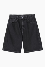 W' Brandon Short - Black Stone Dyed - Carhartt Wip - Sort M
