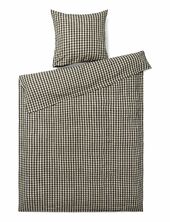 Bæk&bølge Bed Linen 140x220 Cm Black/sand Dk Juna Black