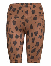 W. Tonal Leo Biker Shorts Svea Brown