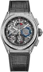 Zenith Herreur 32.9000.9004-78.r582 El Primero Skeletskåret/gummi