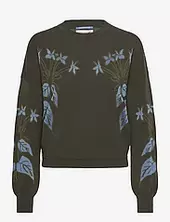 Relaxed Jacquard Pullover Scotch & Soda Green