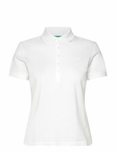 H/s Polo Shirt United Colors Of Benetton White