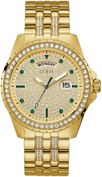 Guess Herreur Gw0218g2 Guld/gul Guldtonet Stål Ø44 Mm