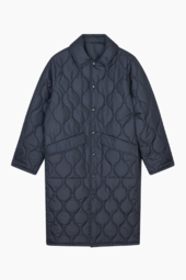 Light Ripstop Clava Coat - Parisian Night - Mads Nørgaard - Navy S