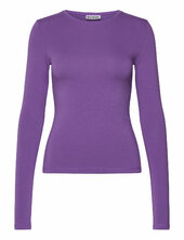 Slim Fitted Long Sleeve Weekday Purple